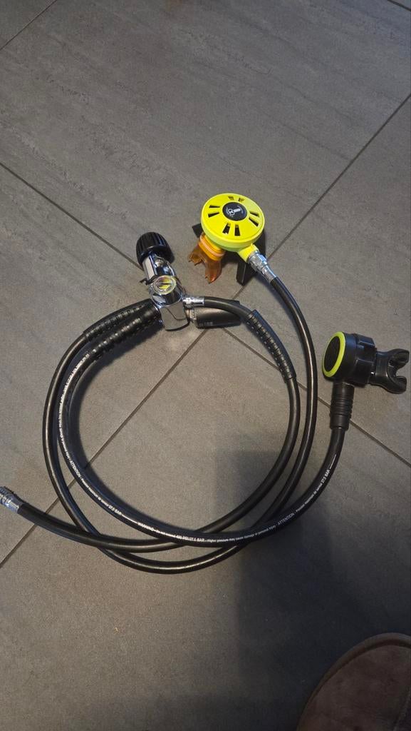 Complete duikset te koop met dubbele bcd, Ophalen, Zo goed als nieuw, Trimvest of Wing