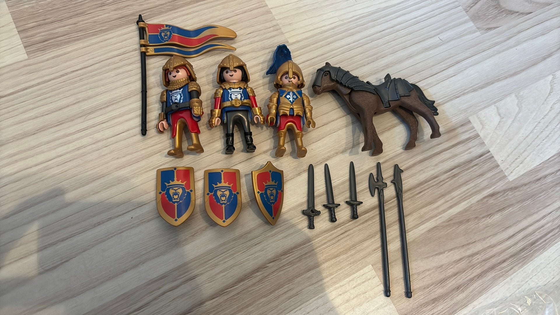 Playmobil ridderset compleet, Ophalen, Complete set, Zo goed als nieuw, Knights