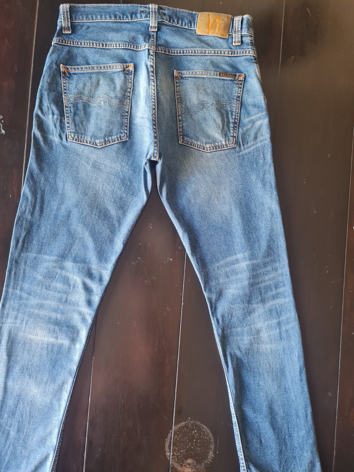 CLASSIC NUDIE GRIM TIM SLIM JEANS SIZE 33/32, Blauw, Ophalen of Verzenden, Zo goed als nieuw, W33 - W34 (confectie 48/50)