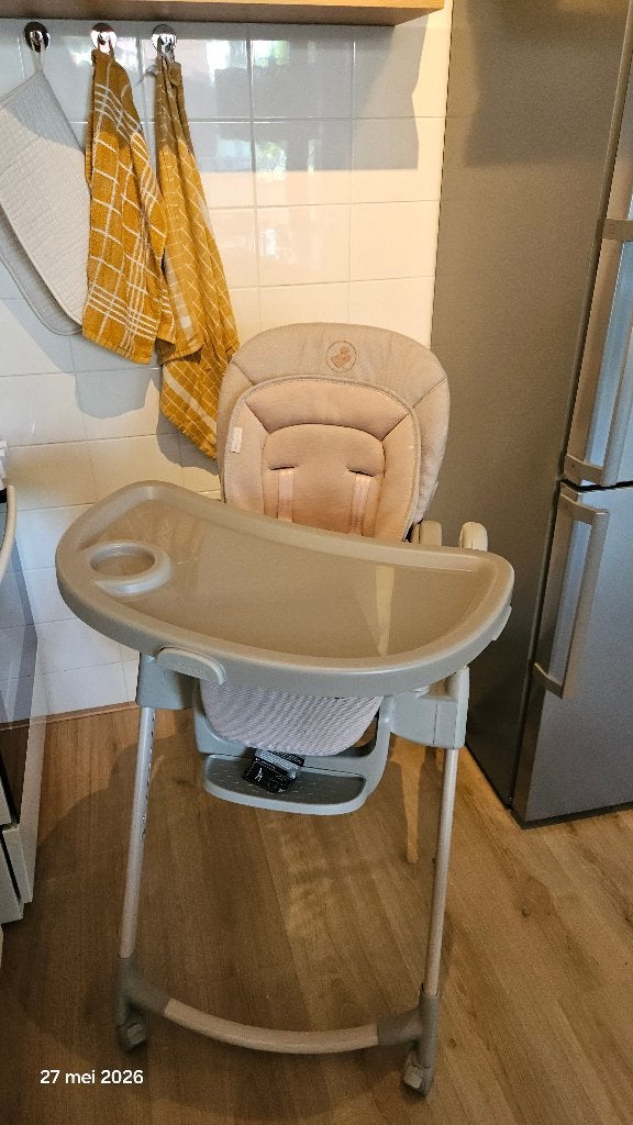 Maxi-Cosi Minla Plus Kinderstoel – Elegance Terra – Zgan, Ophalen, Zo goed als nieuw, Meegroeistoel, Gordel(s)