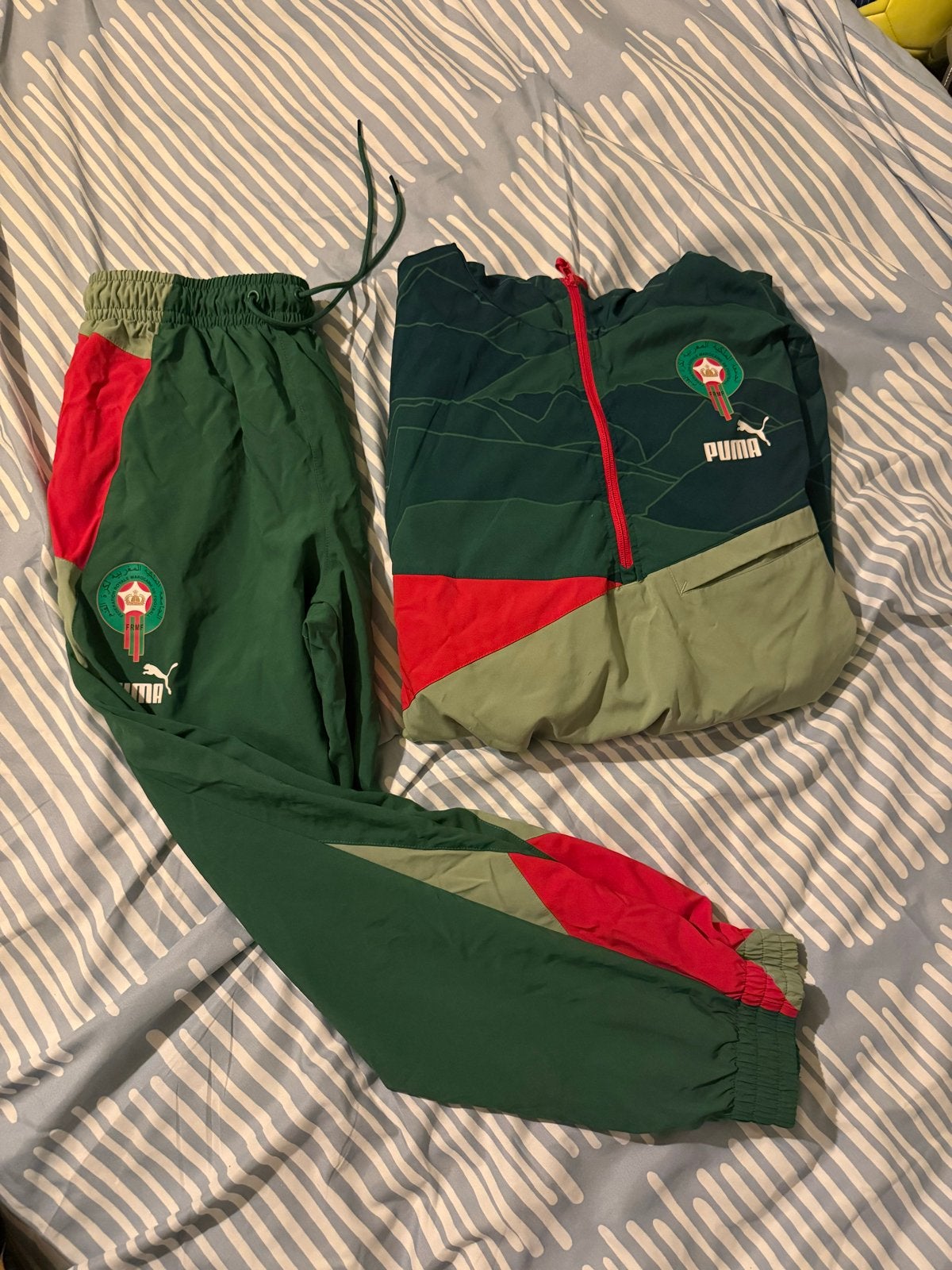 Marokko Trainingspak Puma Maat M, Maat 48/50 (M), Nieuw, Ophalen of Verzenden, Voetbal