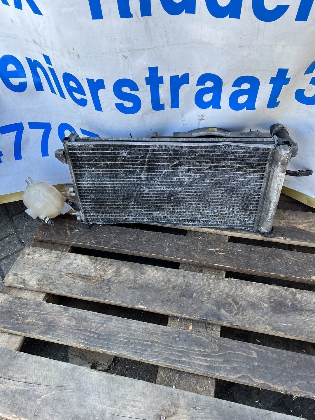 koelerpakker Radiator Fiat Panda 1.2 Benz 2004-2006, Auto-onderdelen, Motor en Toebehoren, Gebruikt, -, -, Ophalen of Verzenden