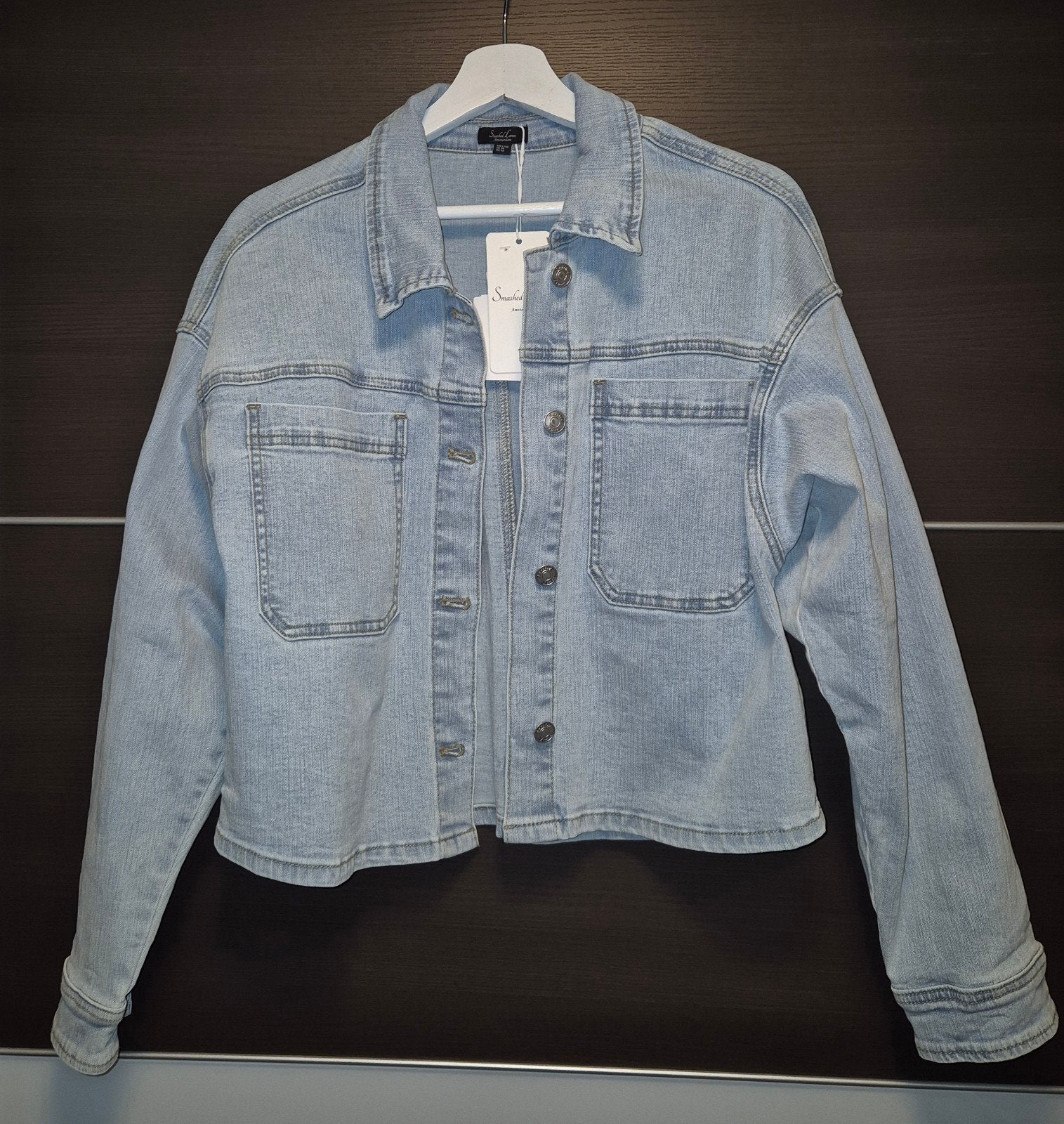 oversized jasje maat L, Maat 38/40 (M), Blauw, Nieuw, Ophalen of Verzenden