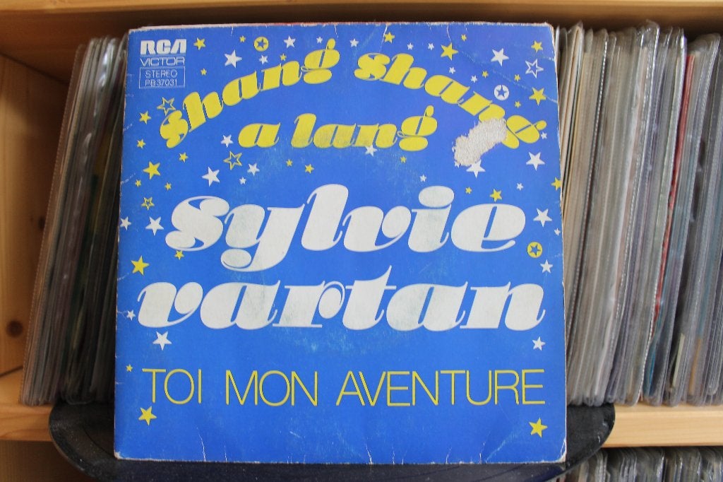 7" Single Sylvie Vartan - Shang Shang A Lang / Toi Mon Avent, Gebruikt, 7 inch, Ophalen of Verzenden, Pop