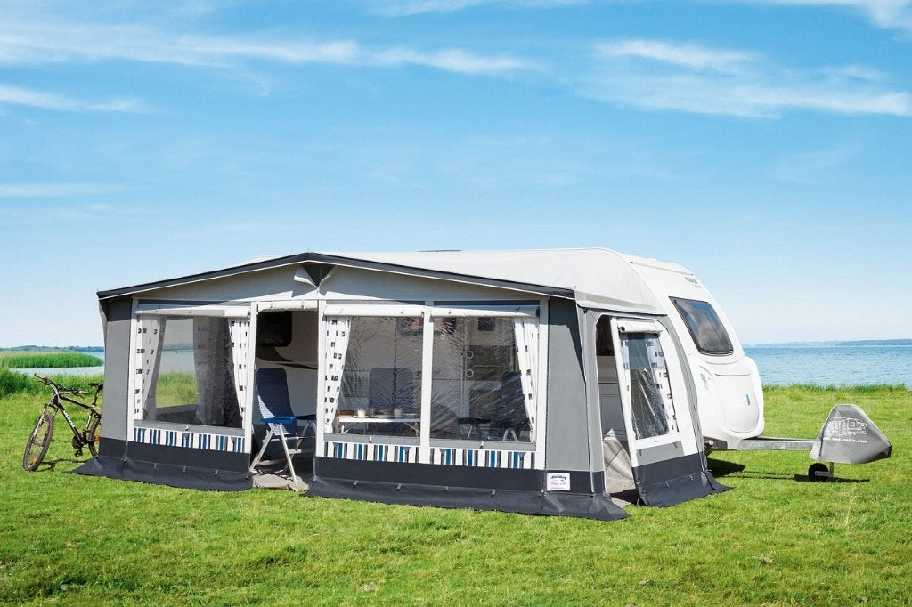 Nieuwe voortent California 240, Ten Cate, maat 1001-1030 mm, Ophalen, Nieuw, PVC, Overige merken