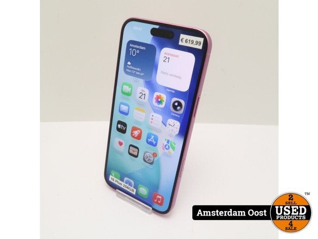 iPhone 16 Plus 256GB Roze | in Nette staat
