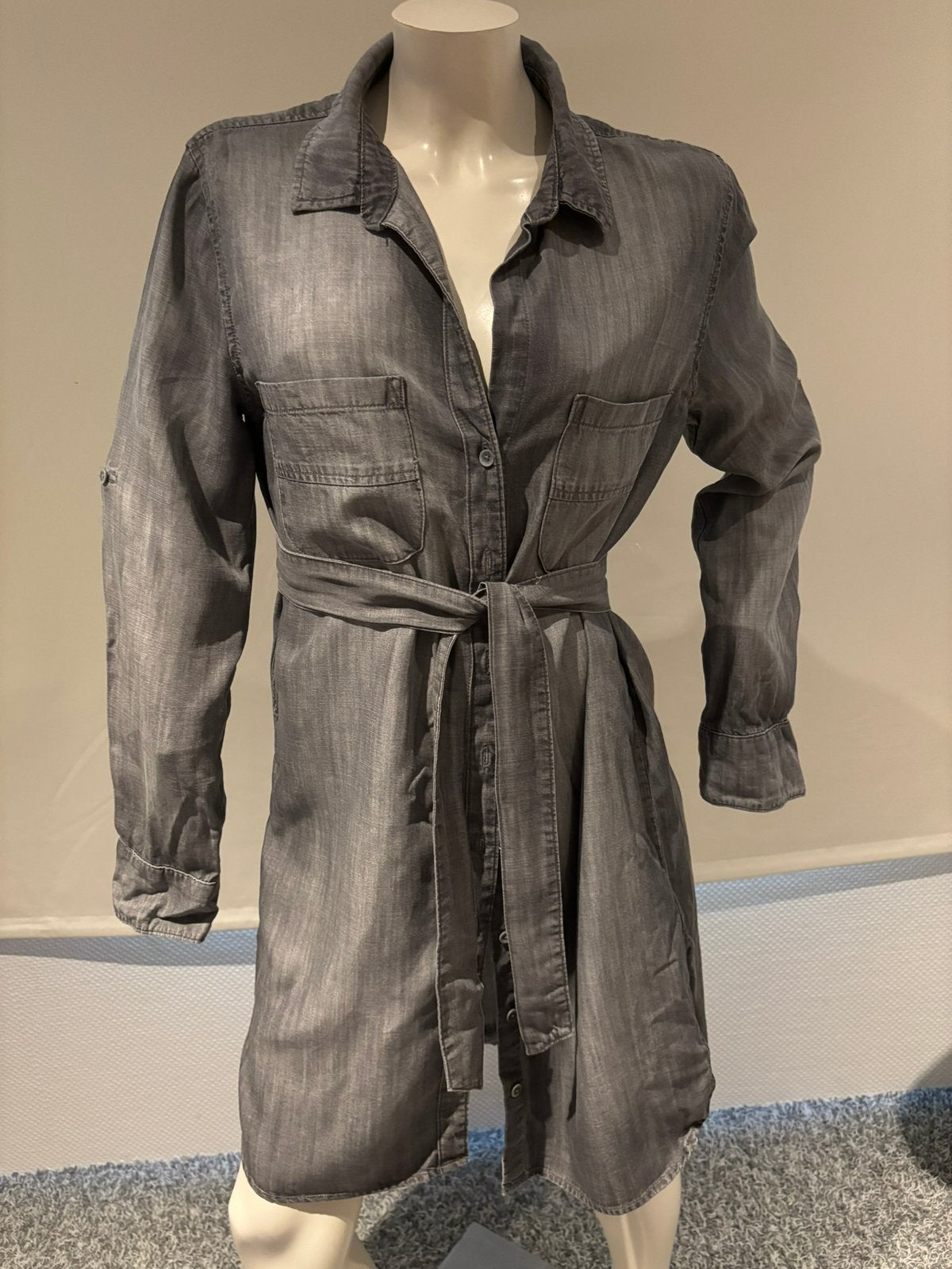 Bella dahl blouse jurkje maat m, Ophalen of Verzenden, Zo goed als nieuw, Maat 38/40 (M), Grijs