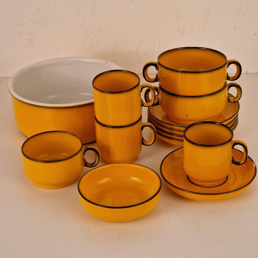 Thomas Scandic Shadow servies in geel, Ophalen of Verzenden