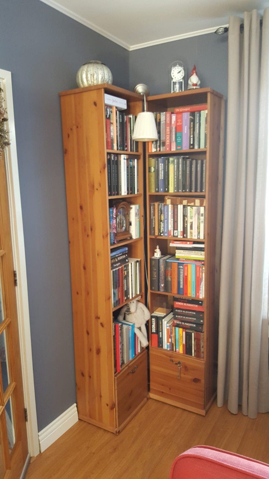 IKEA LEKSVIK boekenkast uit de jaren '90/begin 2000, Ophalen, Gebruikt, 50 tot 100 cm, 150 tot 200 cm