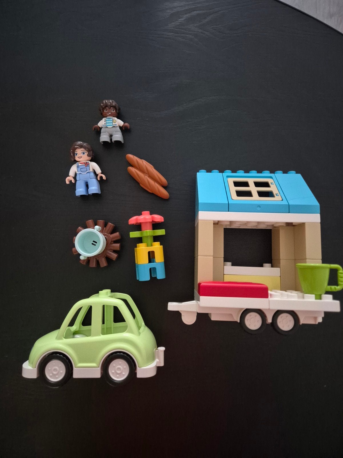 Lego Duplo set 10986: Familiehuis op wielen, Overige thema's, Compleet, Ophalen of Verzenden, Zo goed als nieuw