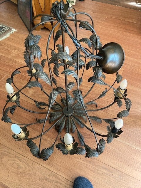 grote hanglamp, Ophalen, Gebruikt, Klassiek, E14 (klein)