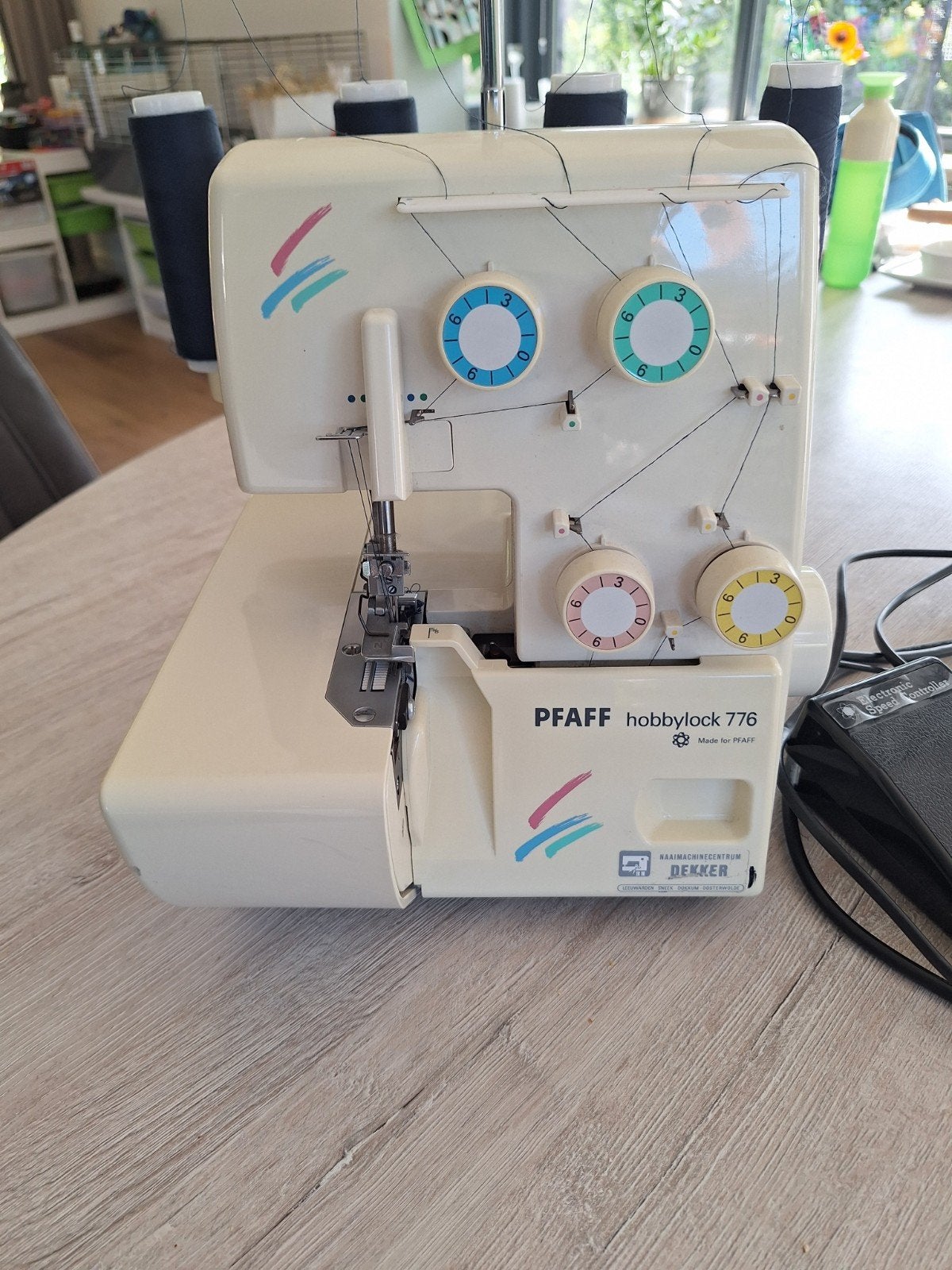 lockmachine Pfaff Hobbylock 776, Ophalen, Gebruikt, 30 tot 200 cm, 30 tot 120 cm