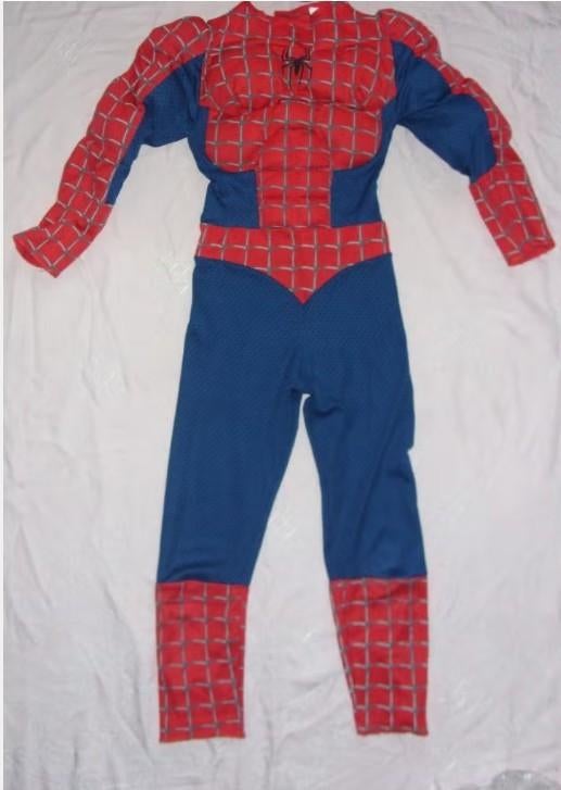 Spiderman Gespierd outfit + masker mt 104 / 110, Kinderen en Baby's, Ophalen of Verzenden, Gebruikt, 110 t/m 116, Jongen