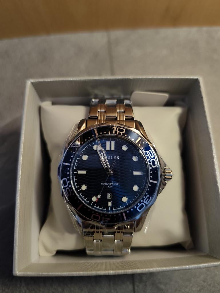 Hodler Bellward - Blue  Holder watches, Ophalen of Verzenden, Nieuw, Staal, Overige merken