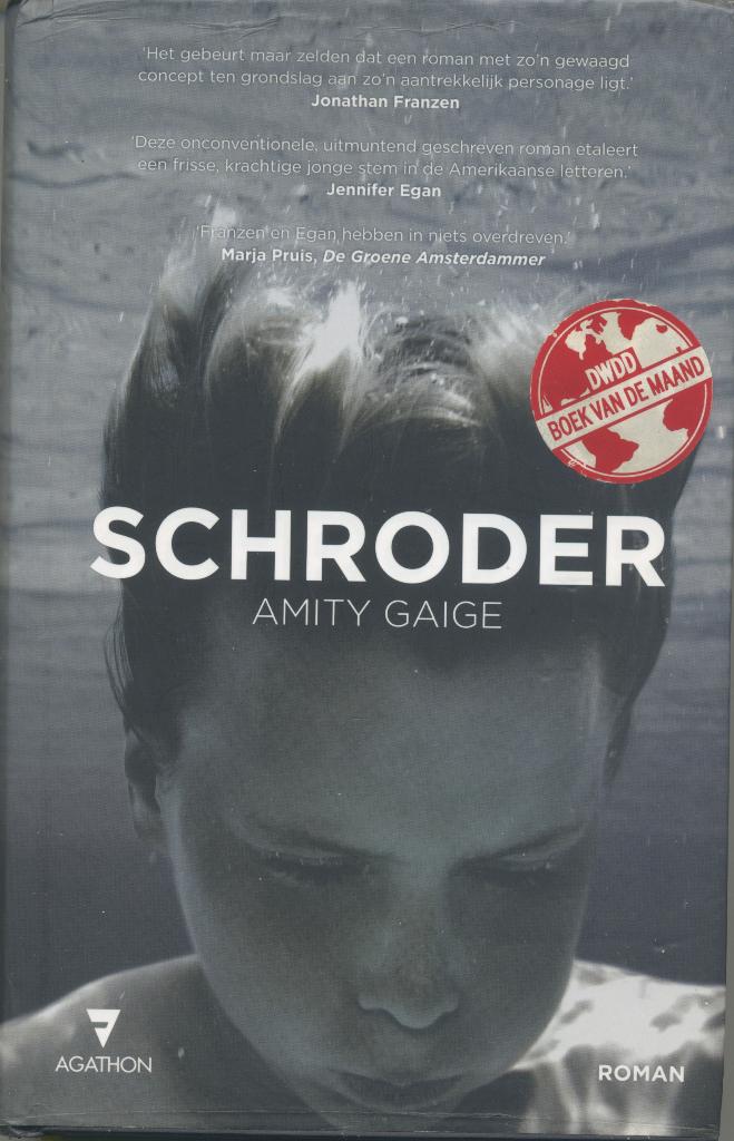 Schroder : Roman / Amity Gaige - Agathon, 2013 - Tweede druk, Verzenden, Gelezen