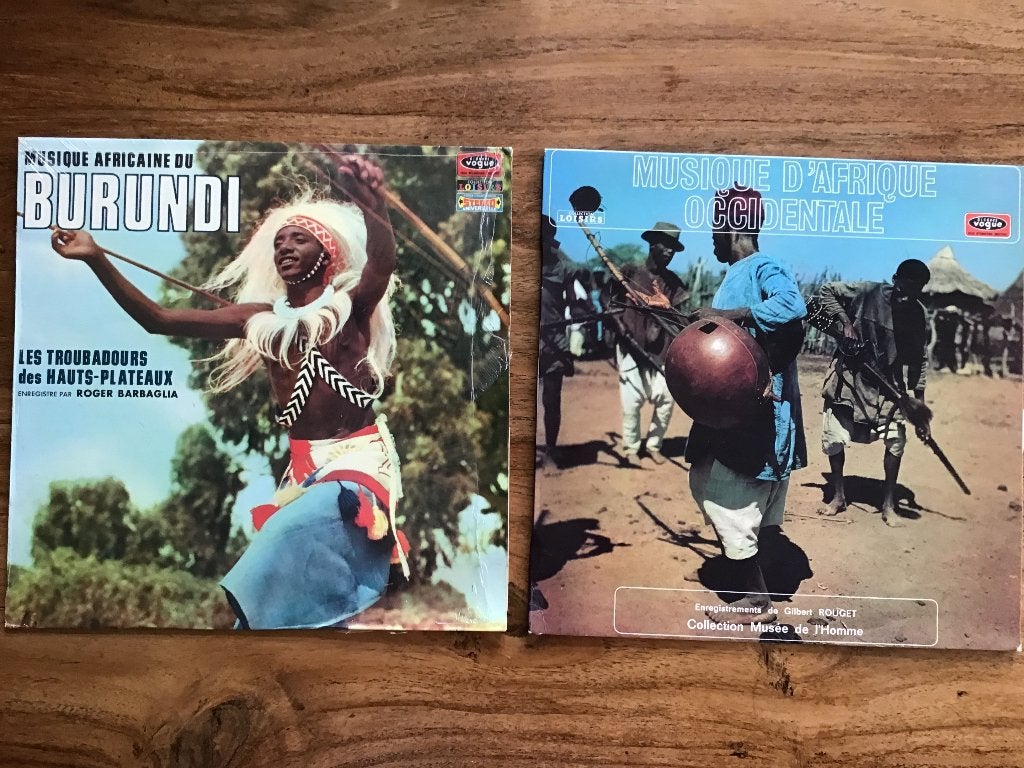 Musique d’Afrique en Burundi. 2xlp, Cd's en Dvd's, Ophalen of Verzenden, Gebruikt, 12 inch