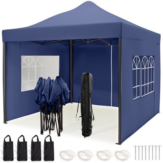 Easy-up partytent - 3x3m te huur!, Ophalen, Zo goed als nieuw, Minder dan 5 meter, Opvouwbaar