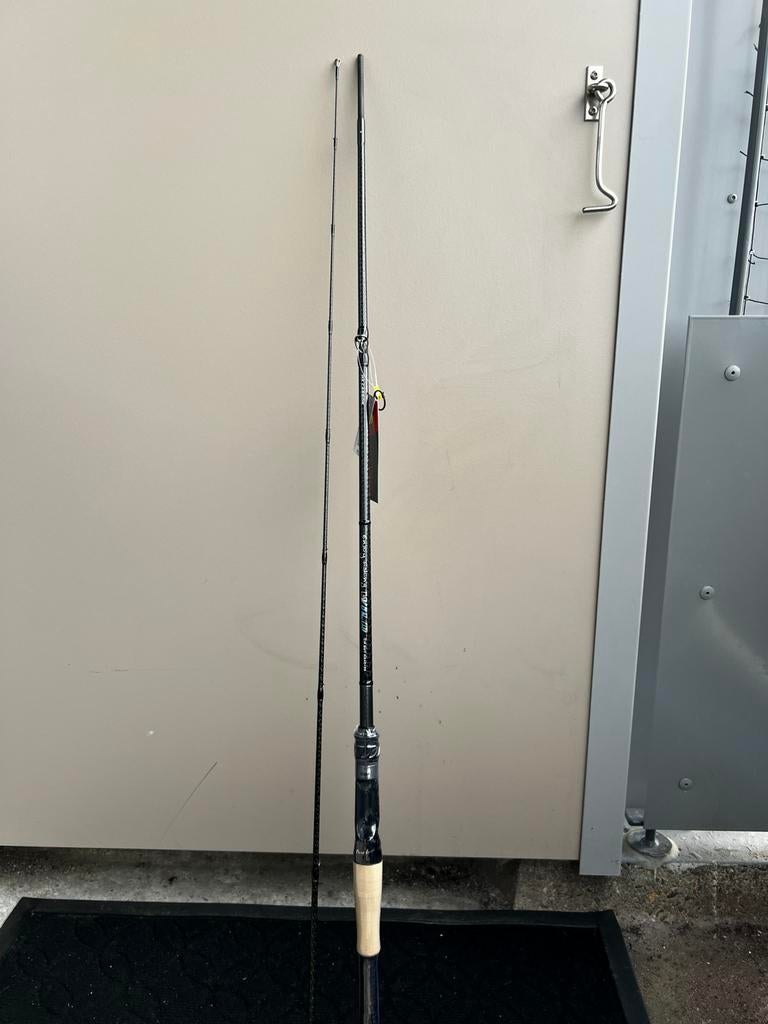 Pure lure baitcaster + Fuji sic ring & reelseat ultra light., Ophalen of Verzenden, Nieuw, Werphengel