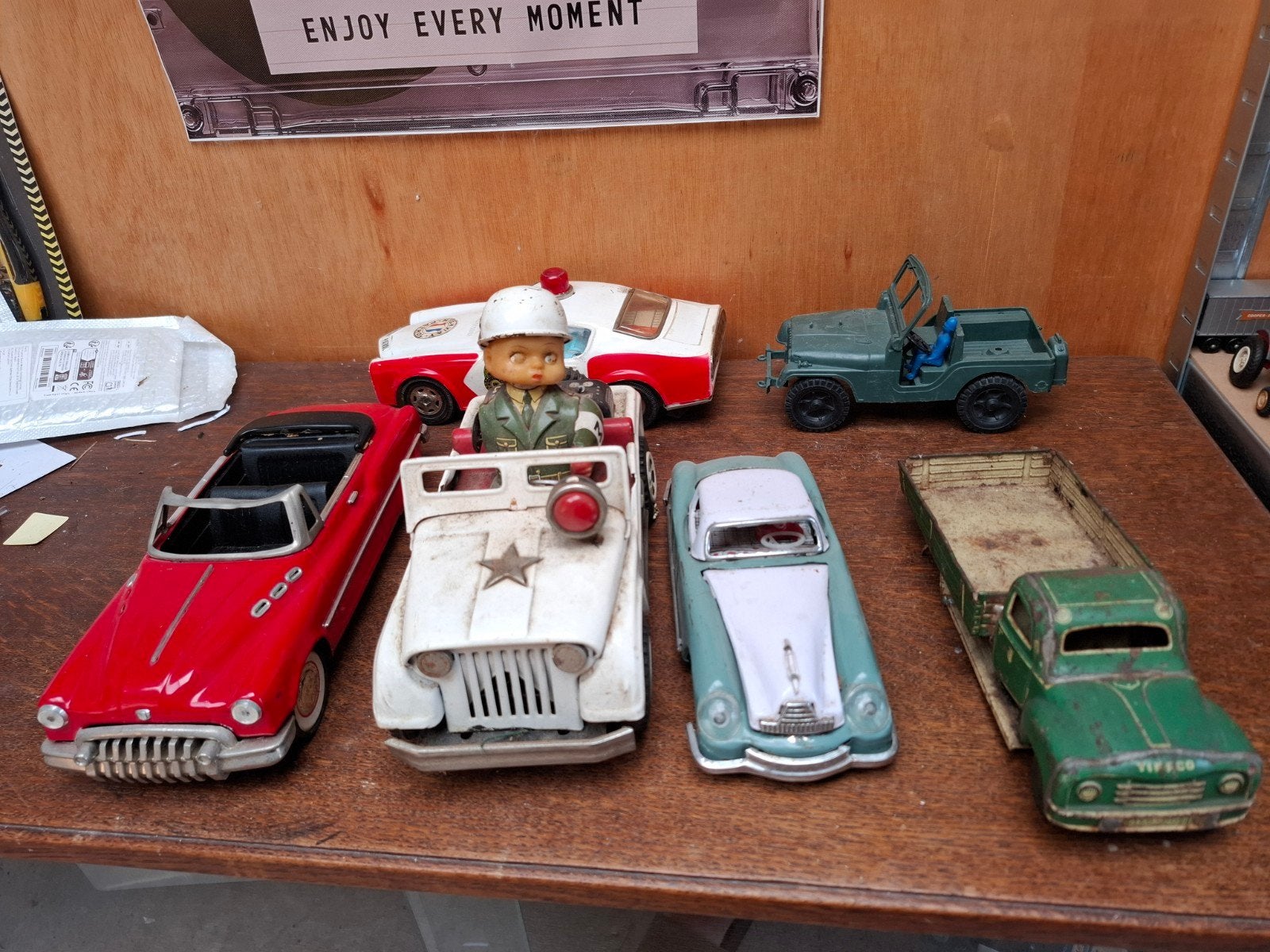 Vintage blikken Speelgoedauto's - Diverse Modellen, Ophalen of Verzenden, Gebruikt