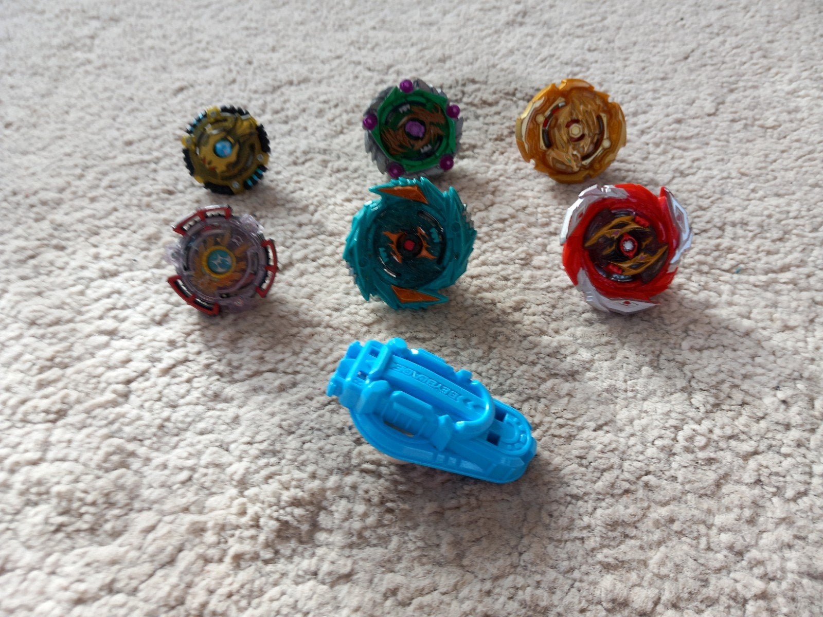 beyblades, Ophalen, Gebruikt