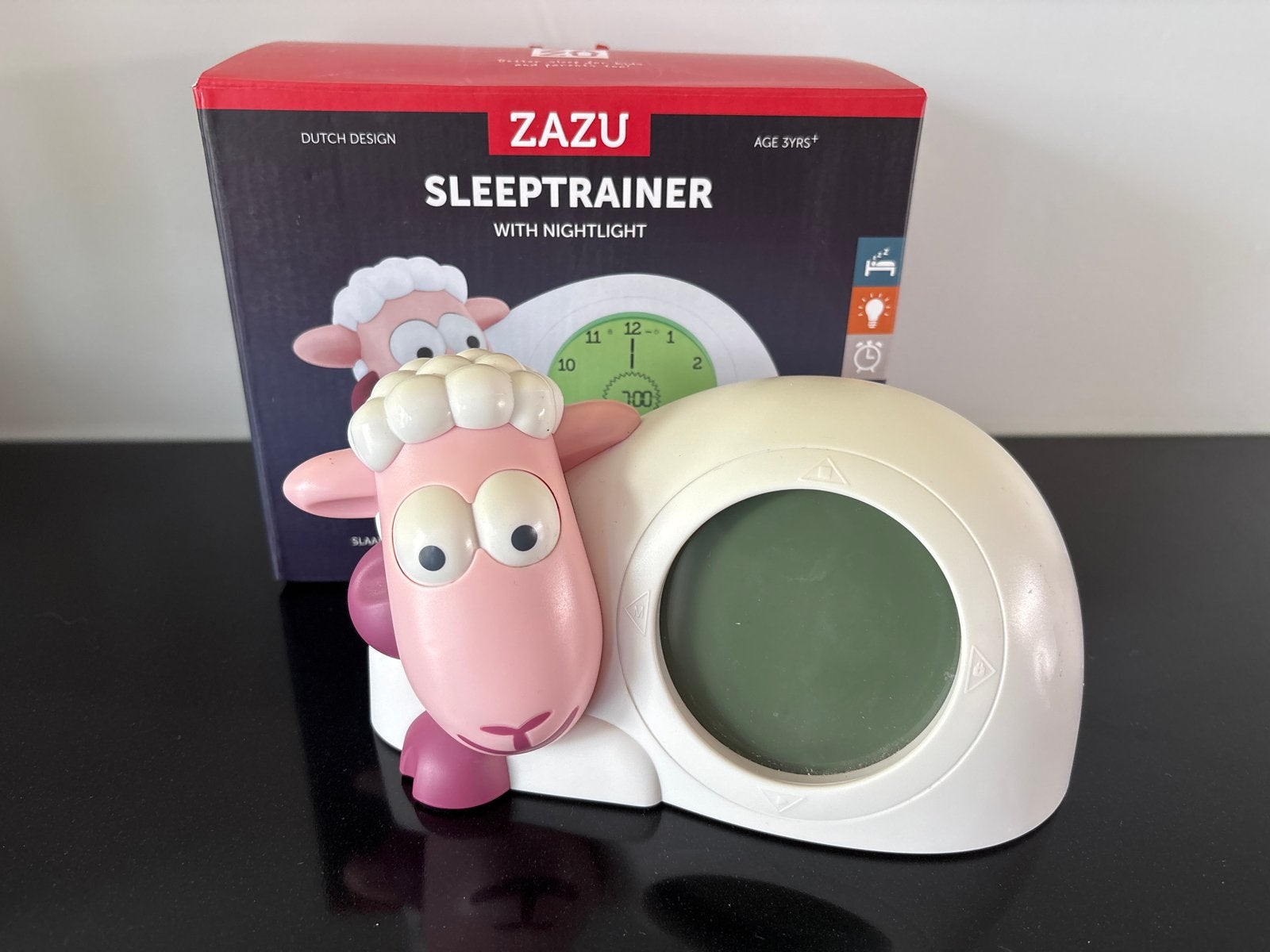ZAZU Slaaptrainer Schaap met Nachtlampje en Wekker, Witgoed en Apparatuur, Wekkers, Ophalen of Verzenden, Digitaal