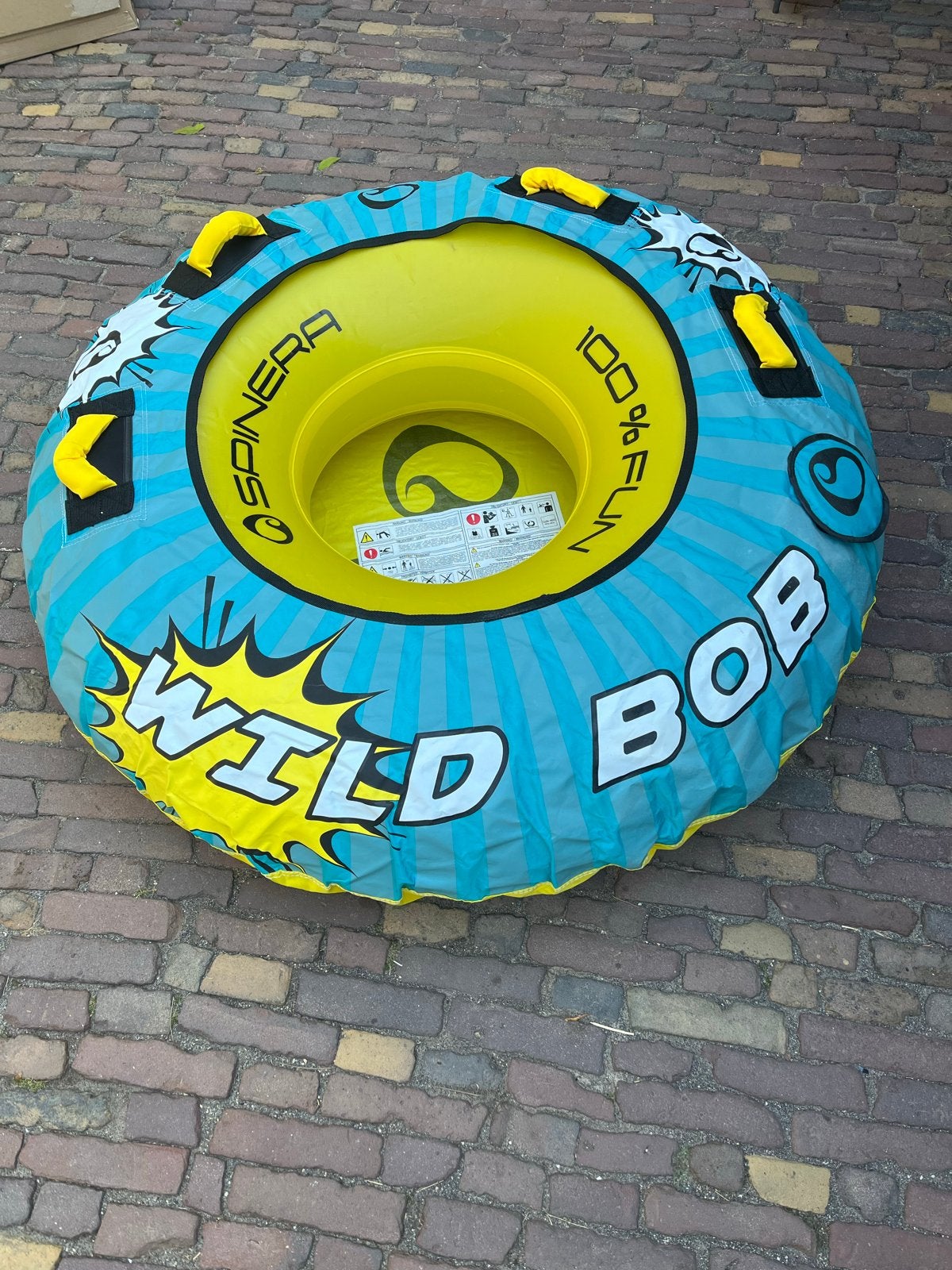 Spinera Wild Bob Fun Tube - Opblaasbare Band Watersport, Ophalen, Zo goed als nieuw