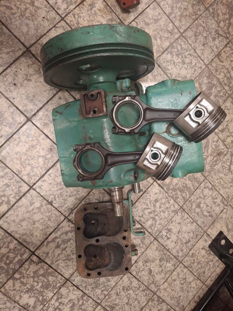 Volvo Penta MB10A blok en spruitstuk, Watersport en Boten, Bootonderdelen, Ophalen, Gebruikt, Motor en Techniek, Motorboot