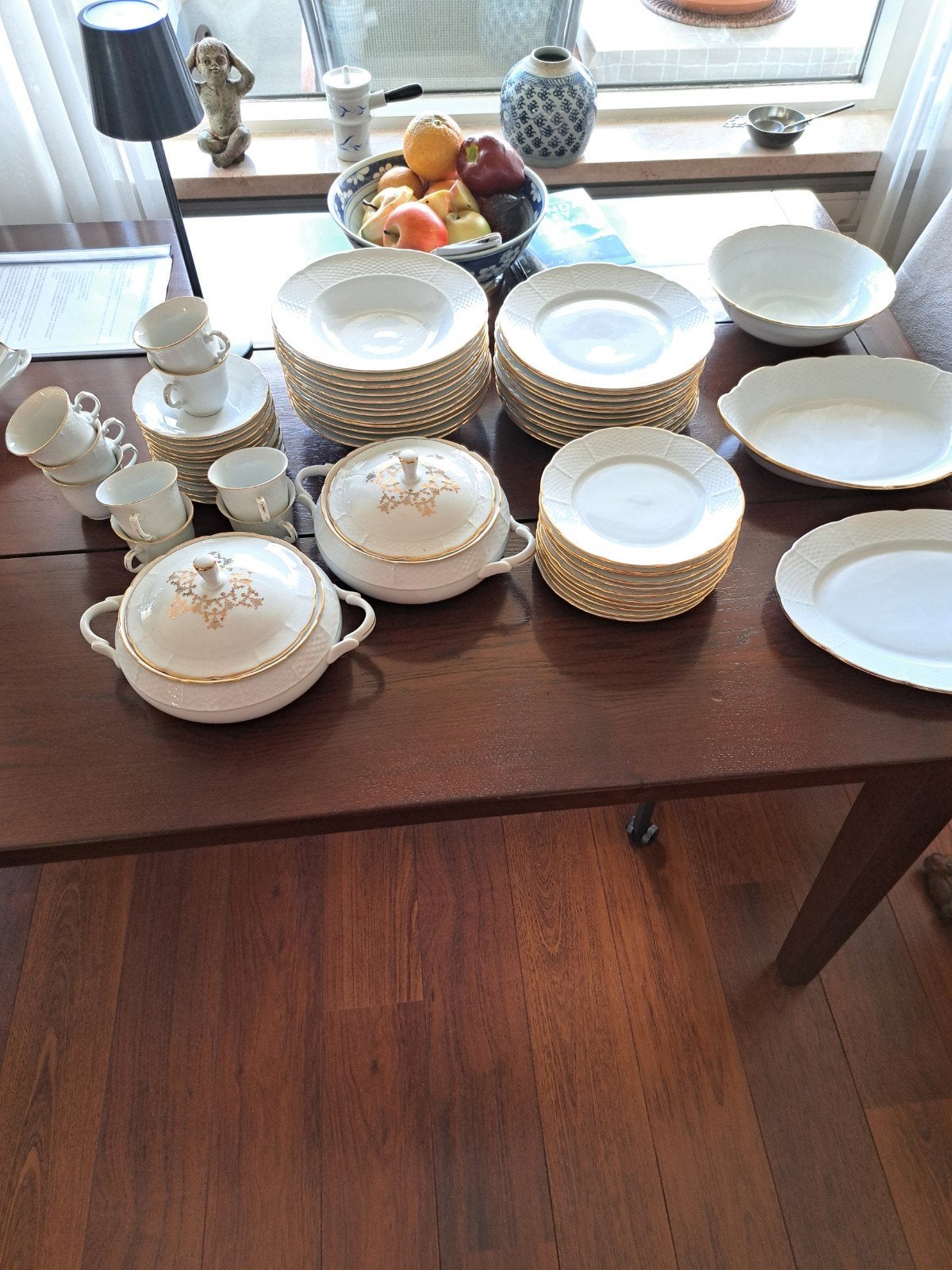 eetservies 12 delig,, Ophalen