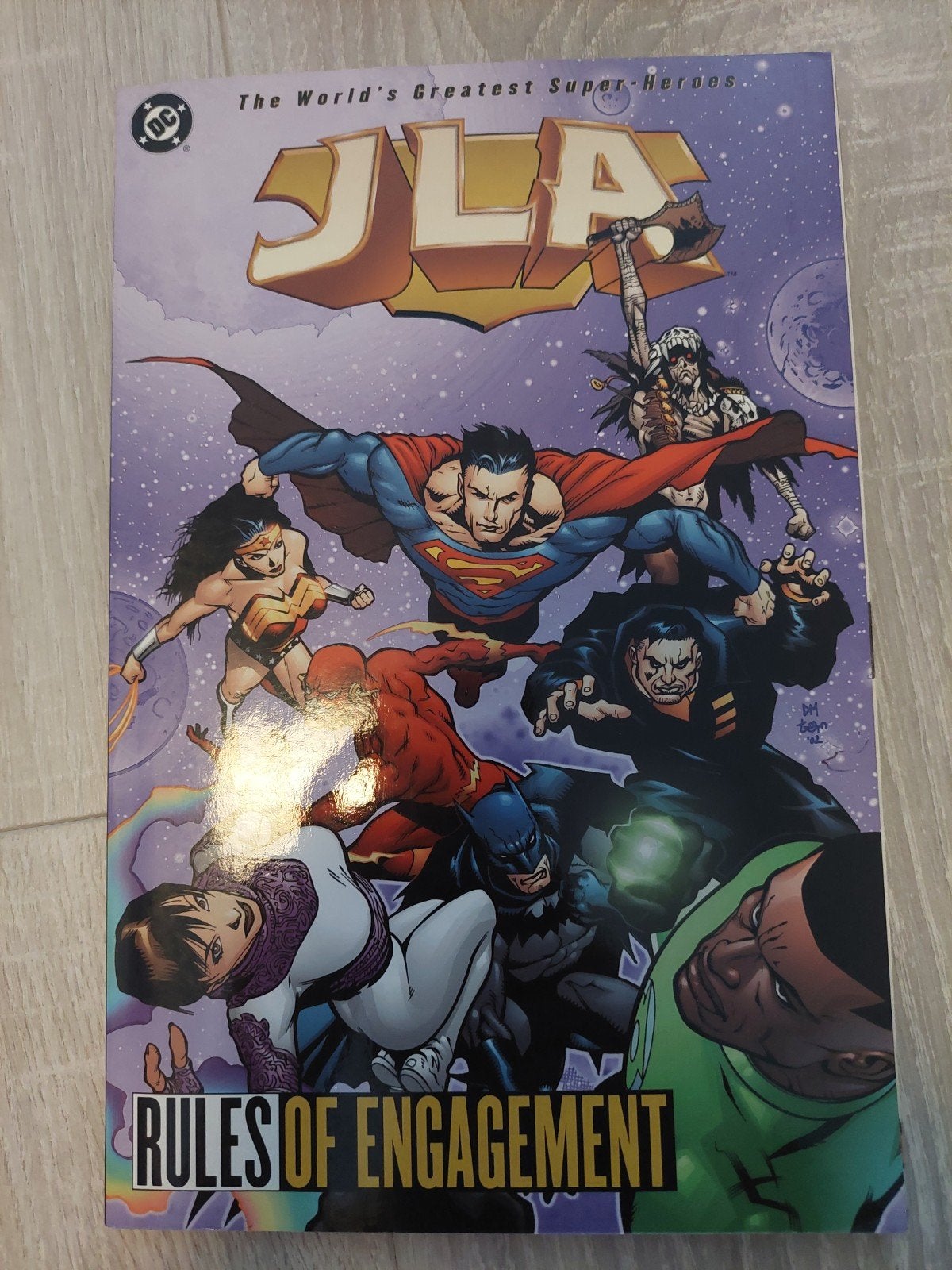 JLA: Rules of Engagement - DC Comics Graphic Novel, Eén comic, Amerika, Verzenden, Joe Kelly, Rick Veitch