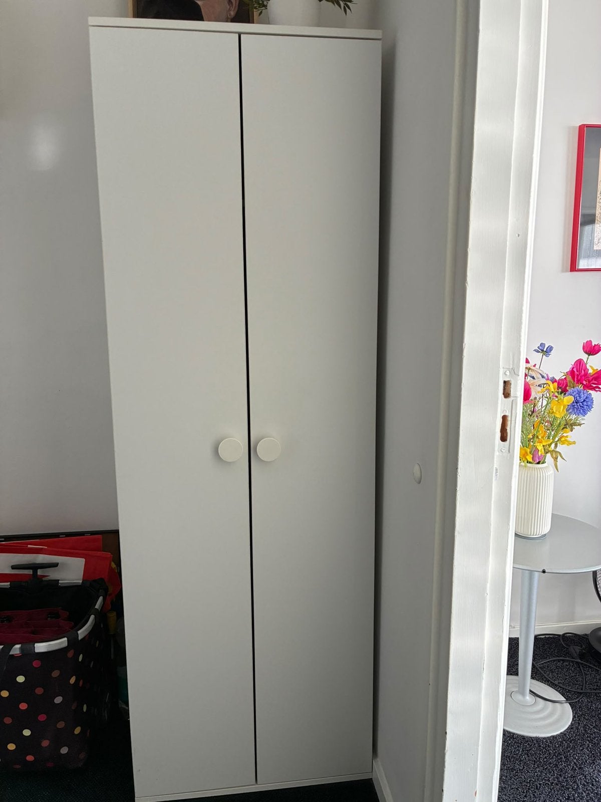 Garderobe kast gratis ophalen, Ophalen, Gebruikt, Wit