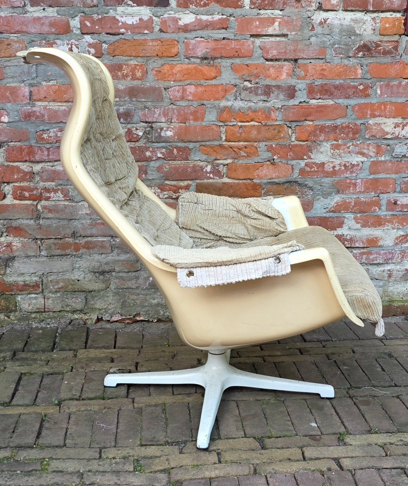 2 Vintage, design fauteuils Alf Svensson voor Dux, Ophalen, Dux, Twee