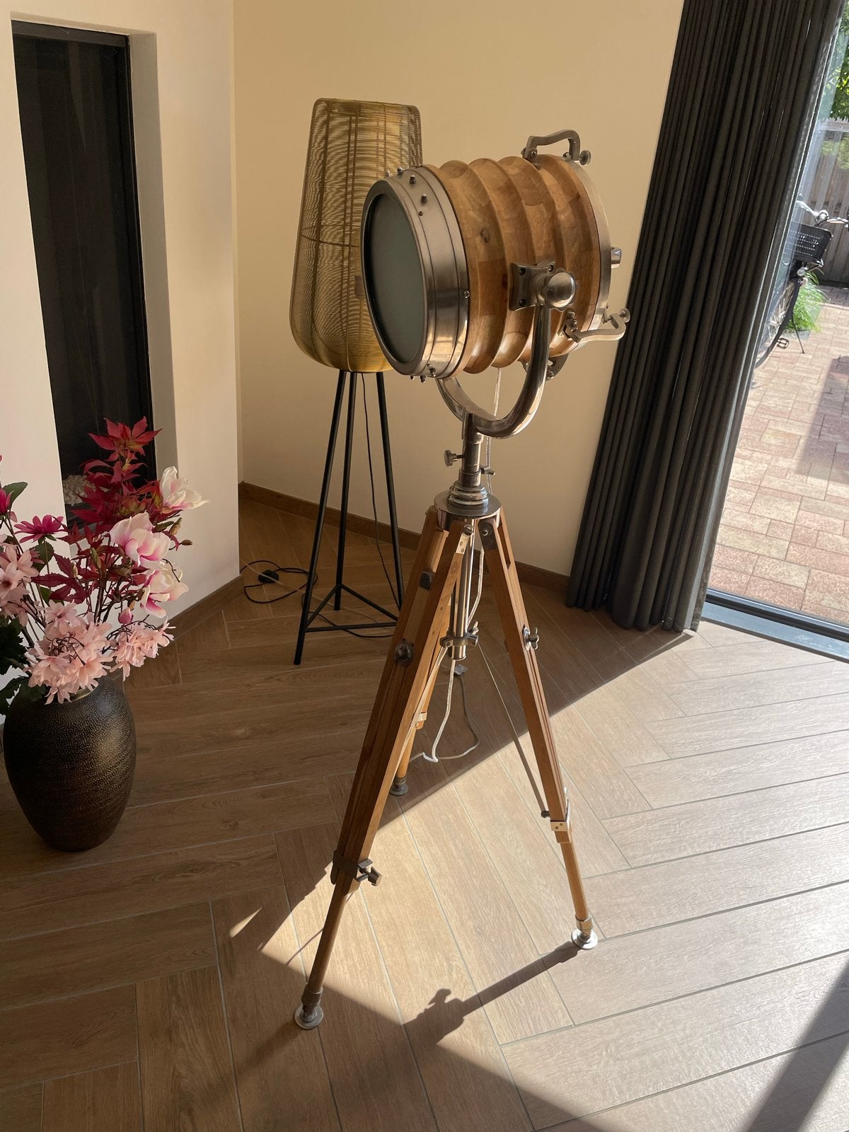 Riviera Maison lamp, Ophalen, Gebruikt, E27 (groot), 150 tot 200 cm