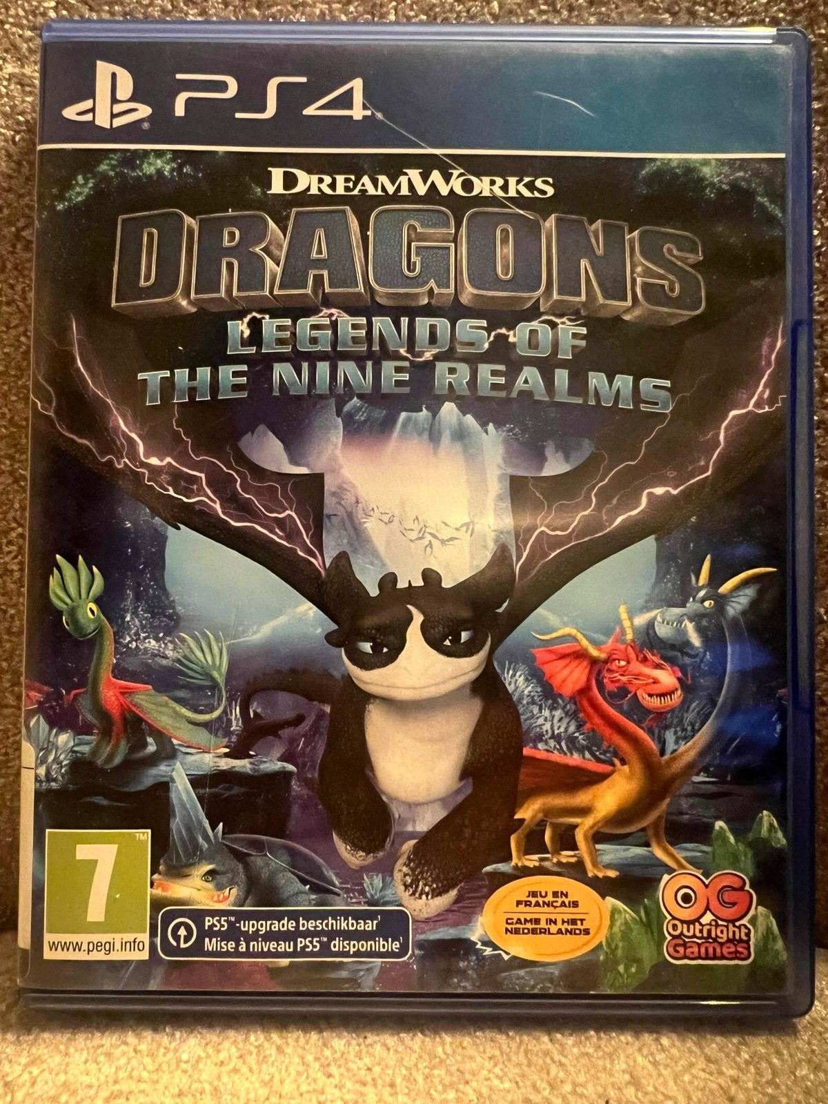 DreamWorks Dragons: Legends of the Nine Realms PS4, 1 speler, Ophalen of Verzenden, Zo goed als nieuw, Role Playing Game (Rpg)