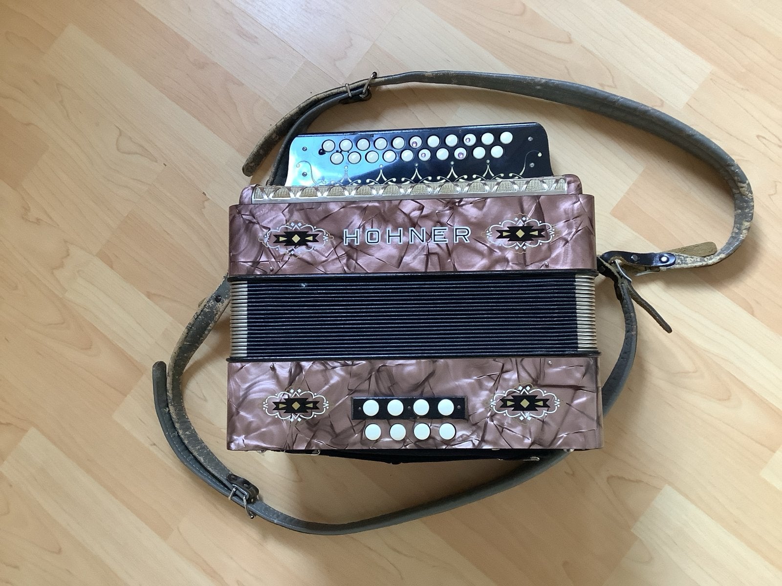 Hohner Accordeon, Ophalen, Gebruikt, Met riemen, Overige formaten