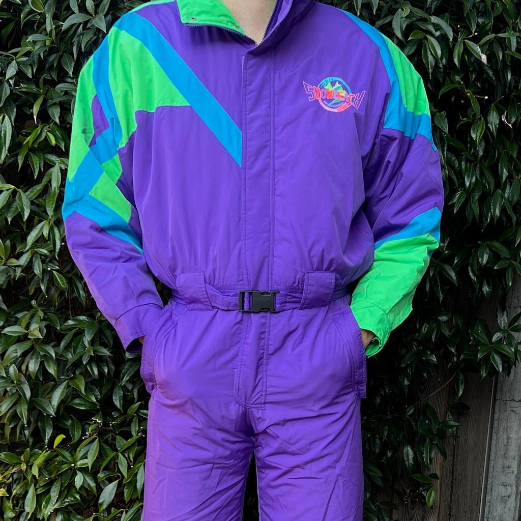 FILA Vintage Retro Skipak (M), Kleding | Dames, Wintersportkleding, Ophalen of Verzenden, Gedragen, Maat 38/40 (M), Pak