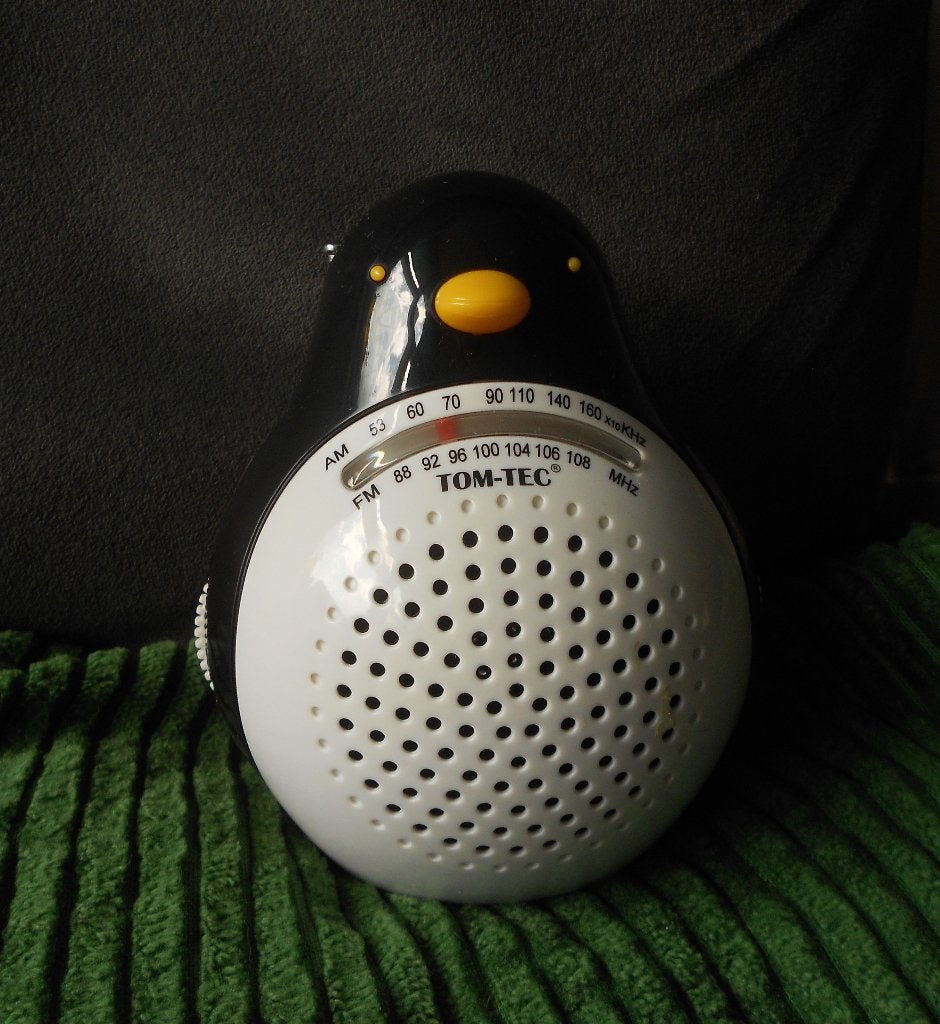Pinguin radio  Tom-tec, Ophalen, Gebruikt