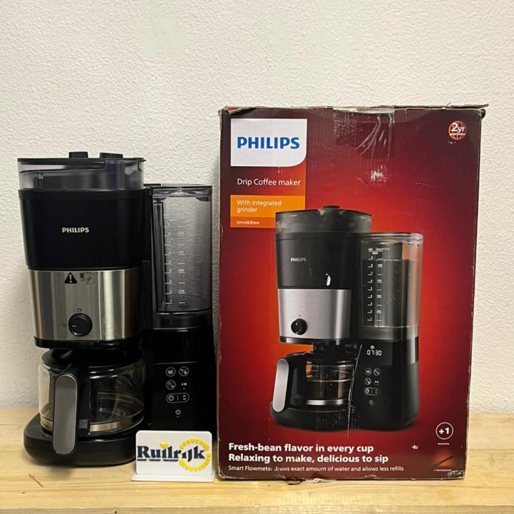 Philips All-in-1 Brew HD7900 Koffiezetapparaat met molen, Witgoed en Apparatuur, Koffiezetapparaten, Zo goed als nieuw