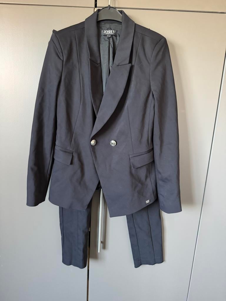 Josh v blazer Zoya en Kris broek maat M/L, Maat 38/40 (M), Kostuum of Pak, Zwart, Ophalen of Verzenden