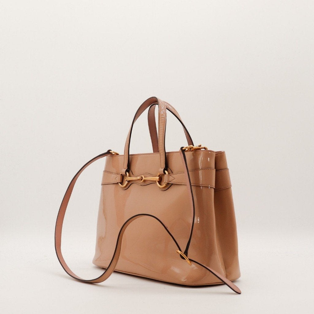 Gucci Horsebit shopper, Verzenden, Gebruikt, Zwart, Shopper