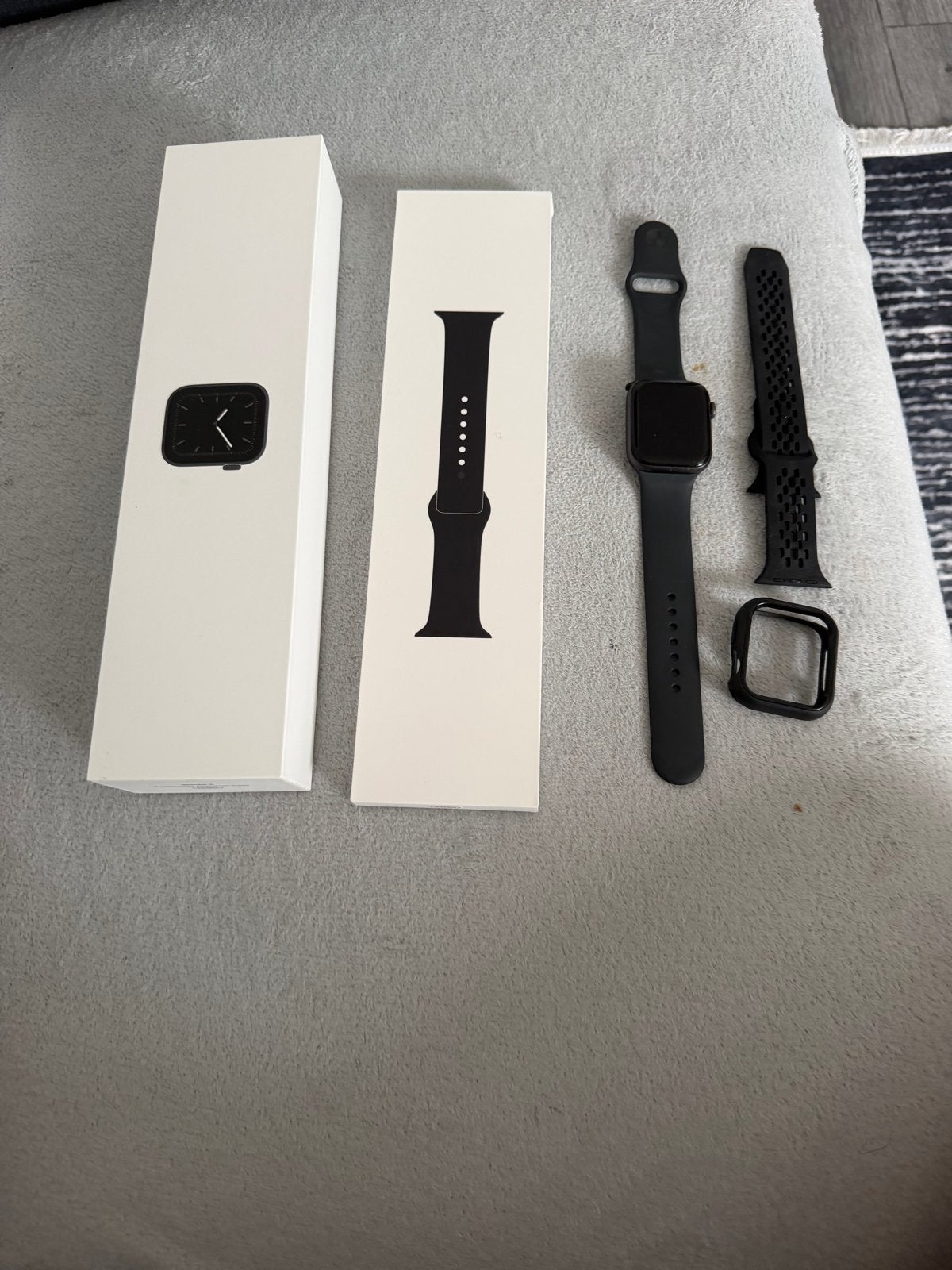Apple Watch Series 5 44mm, Sieraden, Tassen en Uiterlijk, Smartwatches, Afstand, IOS, Ophalen of Verzenden, Zo goed als nieuw