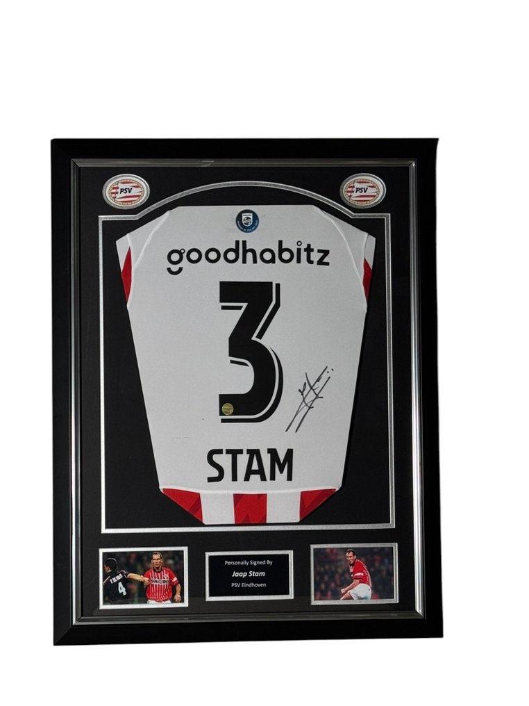 Jaap stam gesigneerd ingelijst PSV  shirt, Buitenlandse clubs, Shirt, Ophalen of Verzenden, Zo goed als nieuw