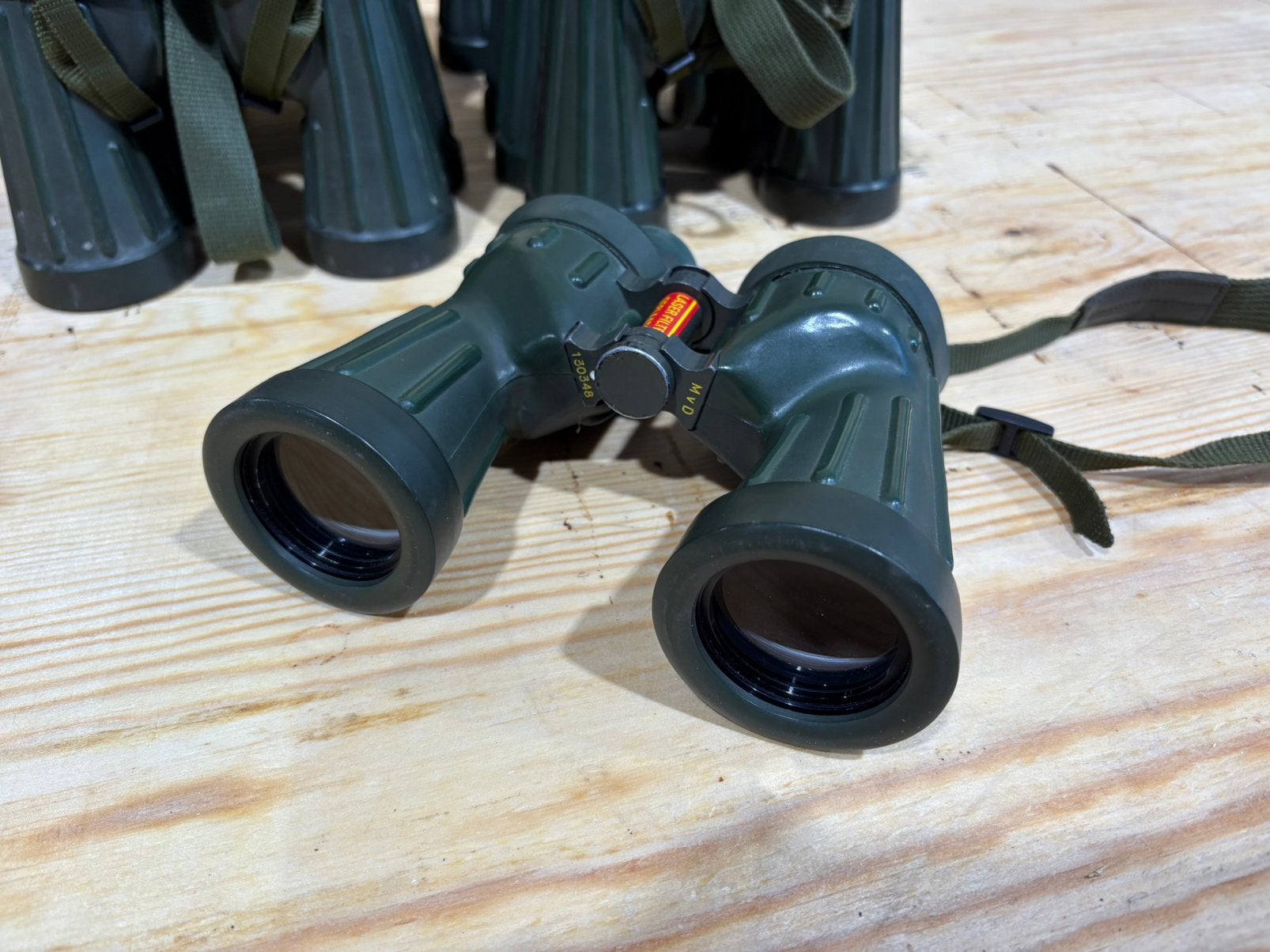 10x Leica Ednar 6x42 defensie MvD verrekijker, Ophalen, Gebruikt, Minder dan 8x, Leica