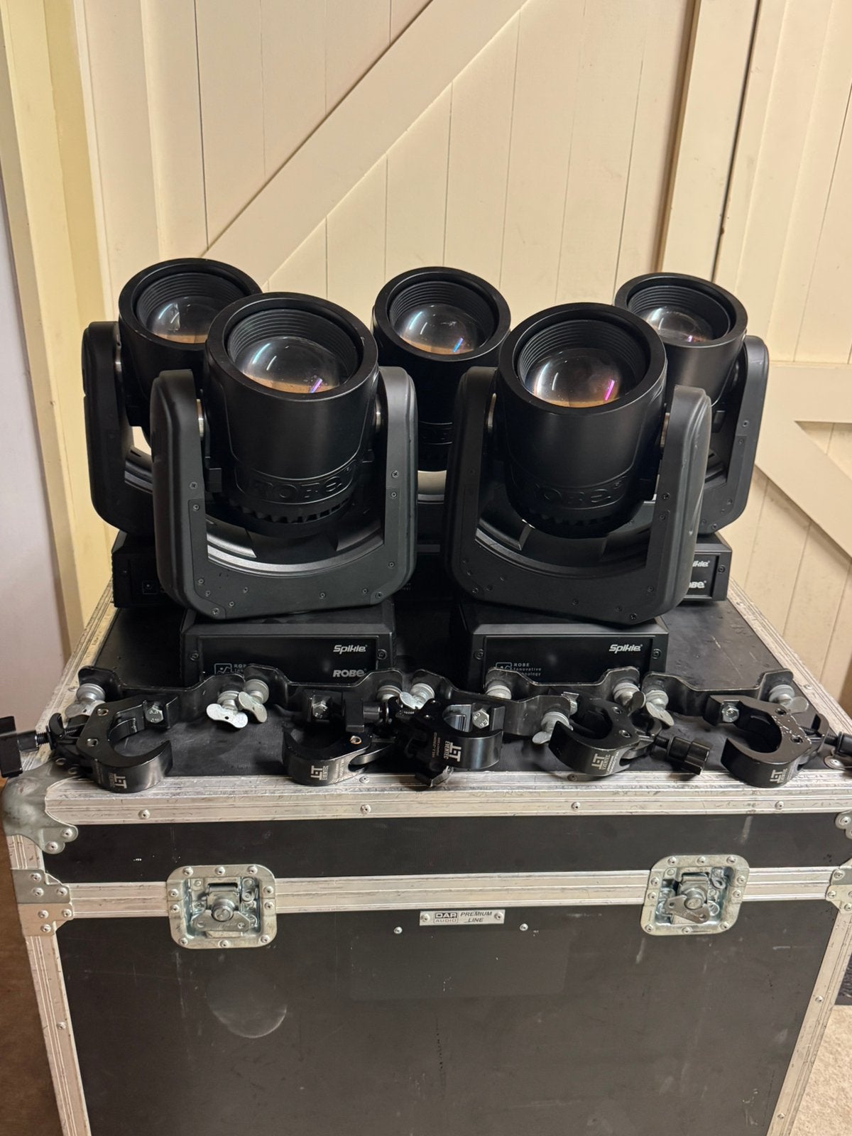 Set van 5x ROBE spikie 60W beam movinghead, Muziek en Instrumenten, Ophalen, ., Z, .