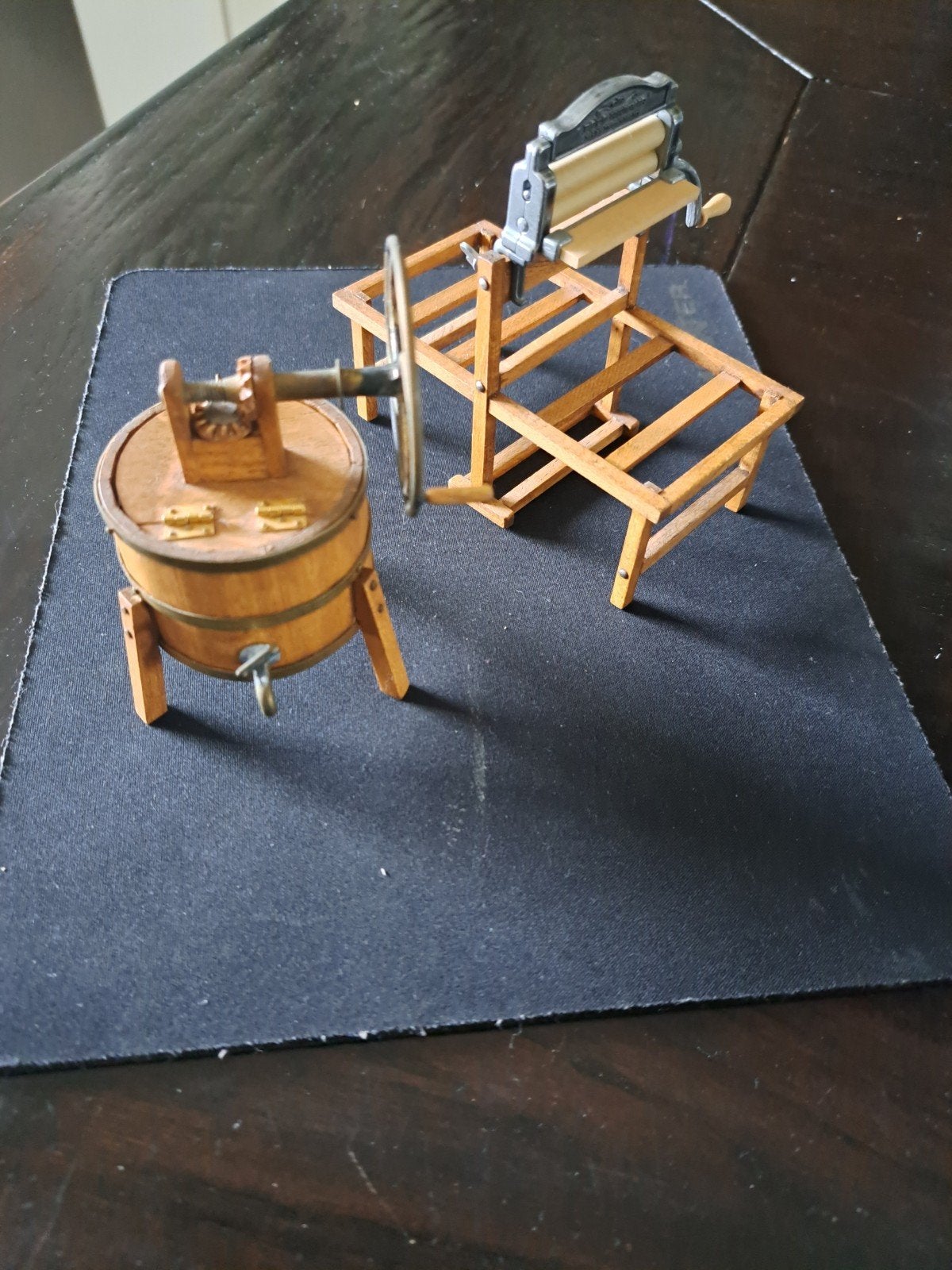 Miniatuur waston en wringer - decoratief model, Ophalen of Verzenden