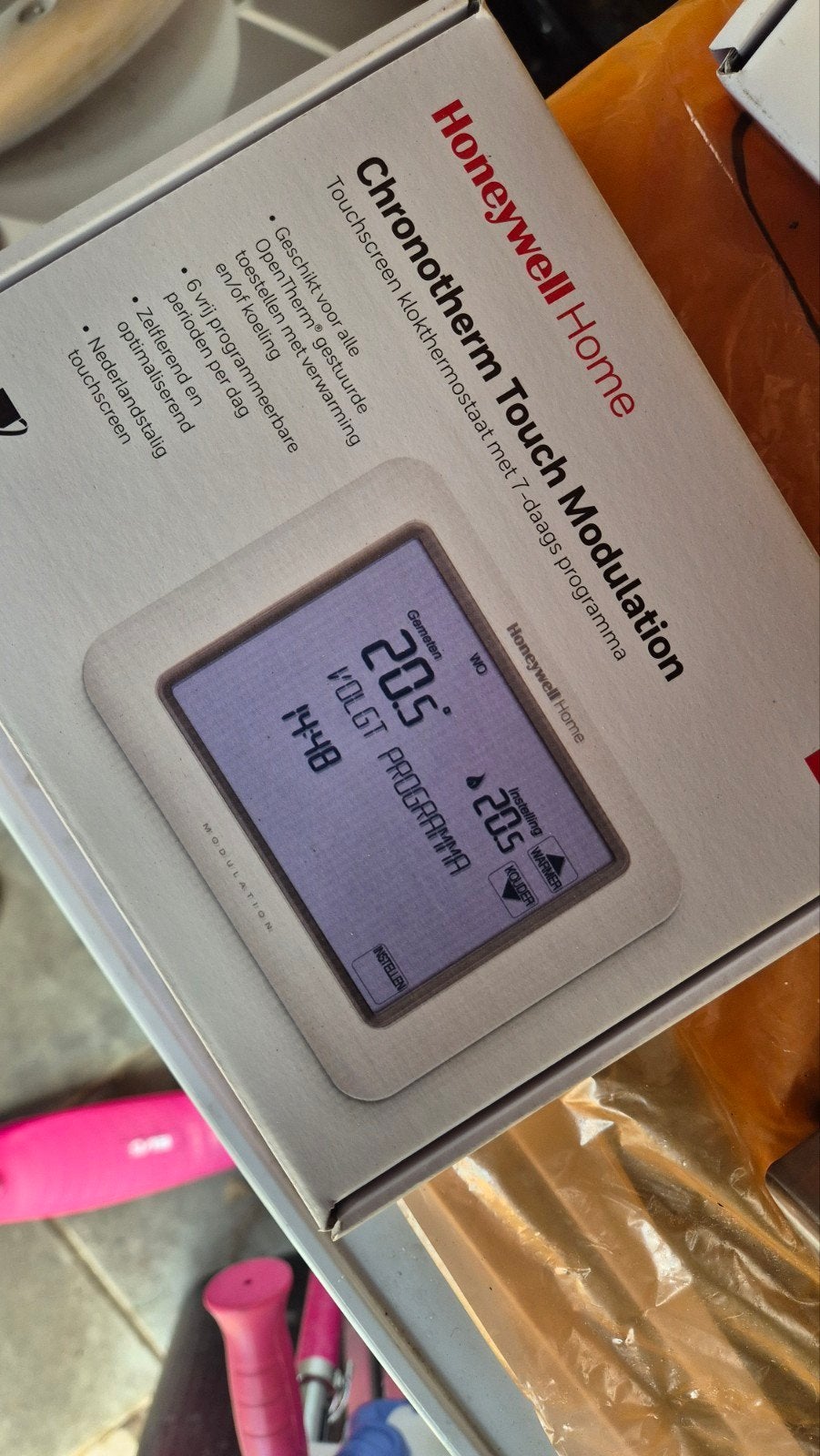 Honeywell Home Chronotherm Touch Modulation Thermostaat, Ophalen of Verzenden, Nieuw