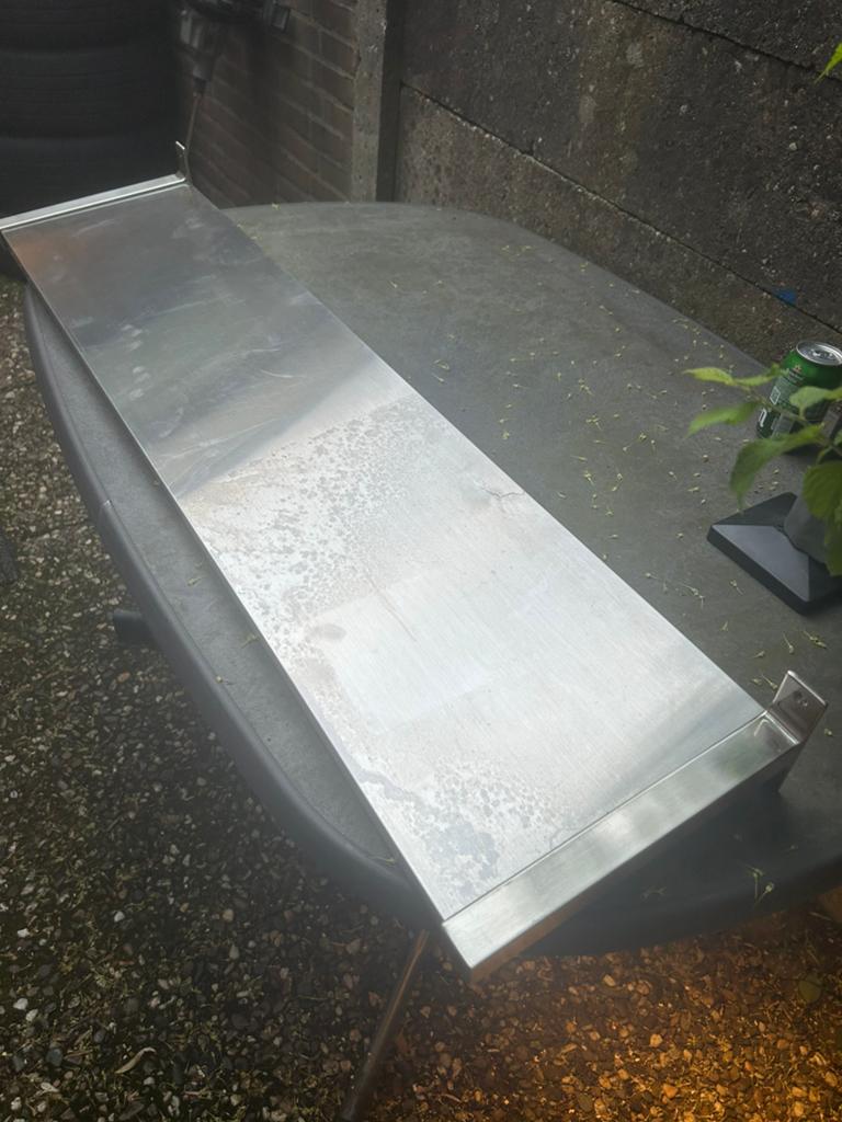 Roestvrij stale plaat, Doe-het-zelf en Verbouw, Metalen, Ophalen, Zo goed als nieuw