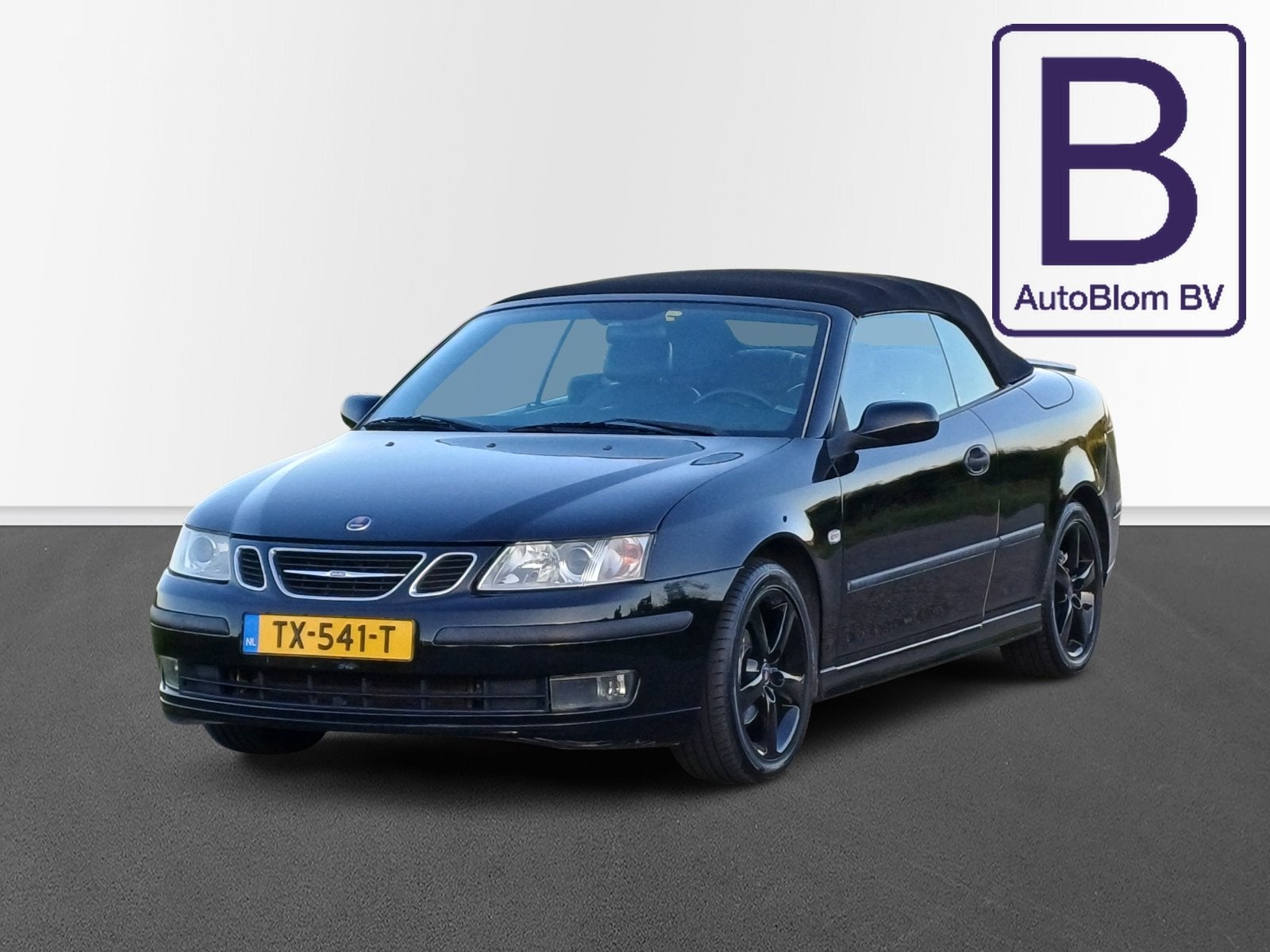 Saab 9-3 Cabrio 1.8t Vector /Trekh/Leder/Cruise/Clima/17"/Pa, Auto's, Saab, 1998 cc, Gebruikt, Zwart, 4 cilinders