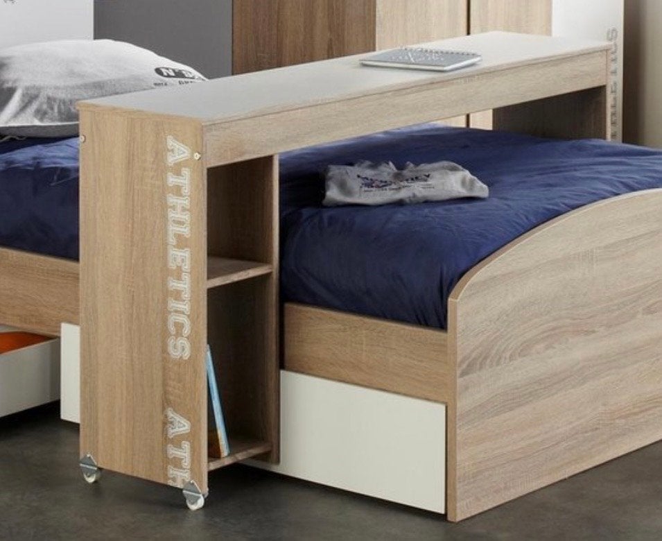 Parisot bedtafel battle met opbergruimte en wielen, Ophalen, Gebruikt, 25 tot 50 cm, Rechthoekig