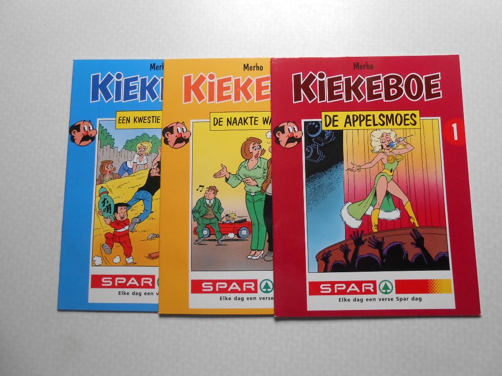 Kiekeboe reclame uitgave spar 1994 1 ste dr Volledige reeks, Boeken, Complete serie of reeks, Merho, Nieuw, Ophalen of Verzenden