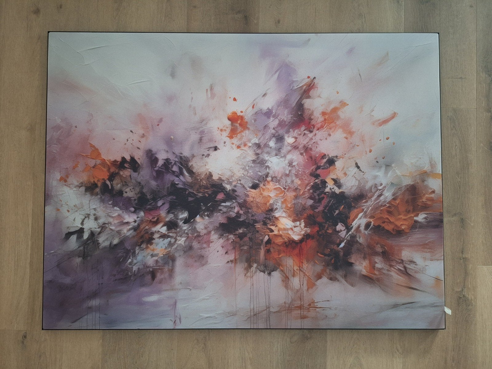 Werk aan de muur. Artframe doek  90x120 cm (zonder frame), Ophalen of Verzenden